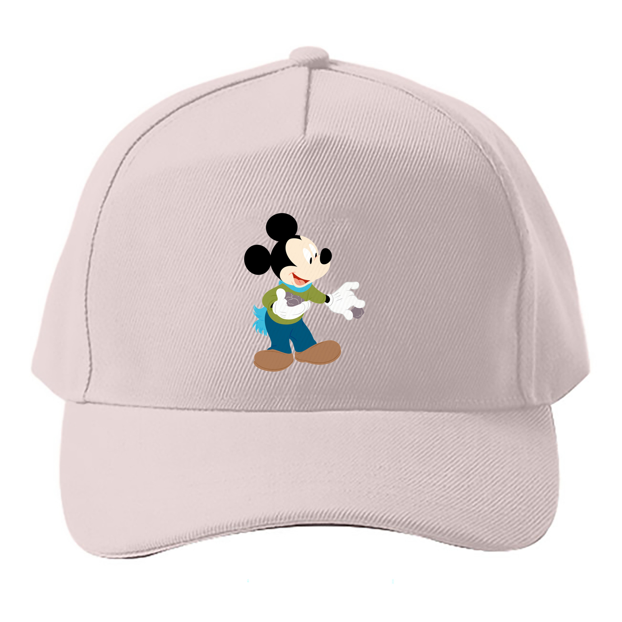 （画像用） ミッキーマウス Mickey Mouse ベースボールキャップ 綿100％ 男女兼用 帽子 スポーツ